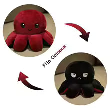 Reversable Octopus Plush Toy