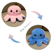 Reversable Octopus Plush Toy