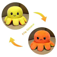 Reversable Octopus Plush Toy